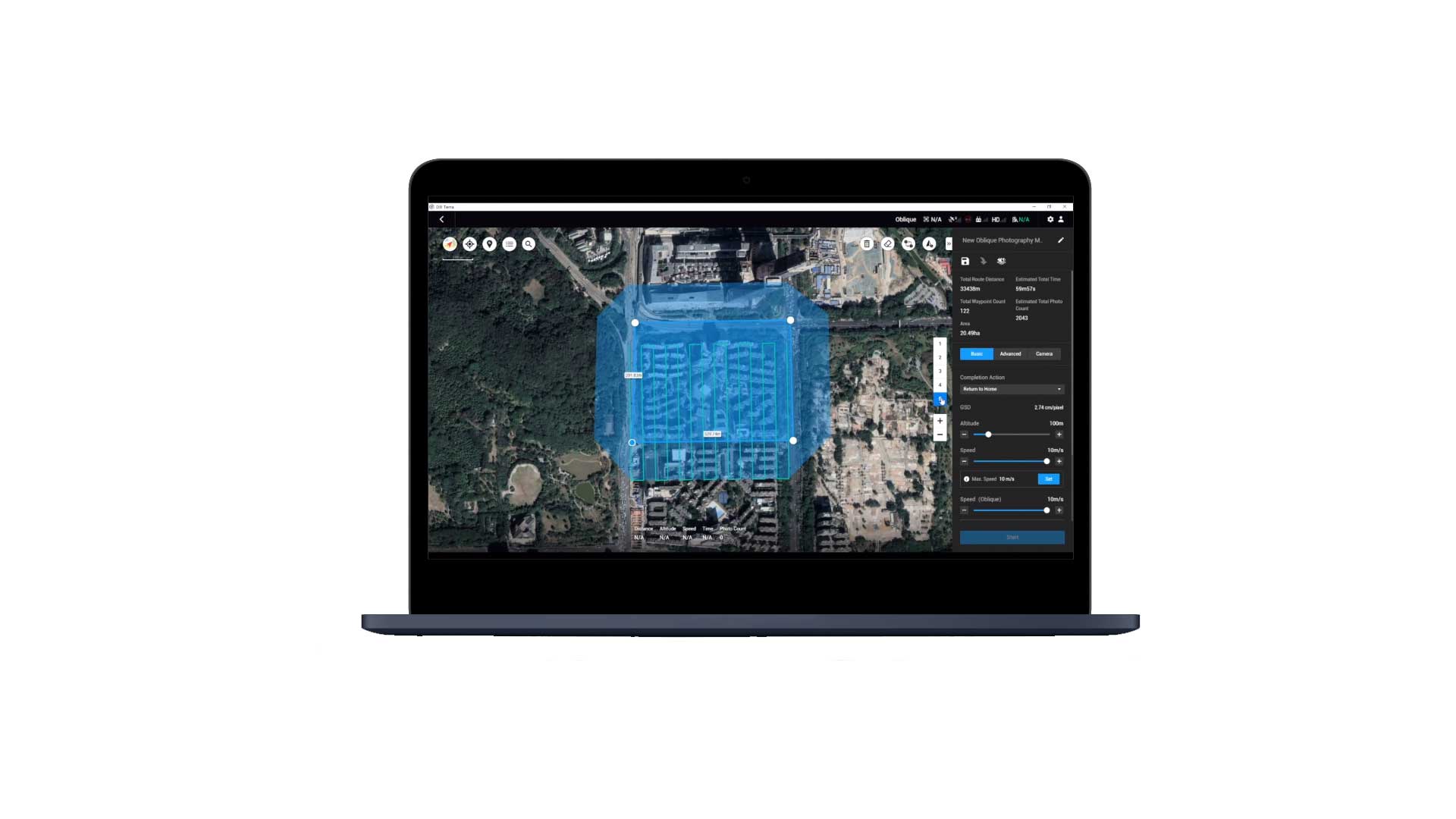DJI TERRA – Digitalisieren Sie die Welt – Pro – vergrösserte Ansicht